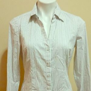 Express Career shirt stretch Medium